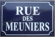 Plaque de rue (20x30cm)