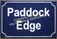 2-4. Plaque personnalisable (20x30cm) Arial Mixte