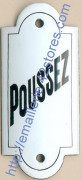 interdictions (d'entrer, poussez...)